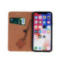 FLIPCASE ECHTLEDER navyblau für Apple iPhone 13 Pro