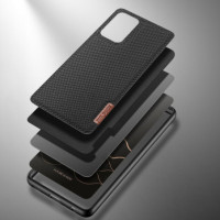 Dux Ducis Fino case covered with nylon material for Samsung A326 Galaxy A32 5G black