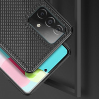Dux Ducis Fino case covered with nylon material for Samsung A326 Galaxy A32 5G black