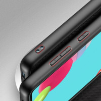 Dux Ducis Fino case covered with nylon material for Samsung A326 Galaxy A32 5G black