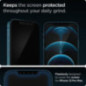 TEMPERED GLASS SPIGEN EZ FIT / 2-PACK für Apple iPHONE 12 PRO MAX