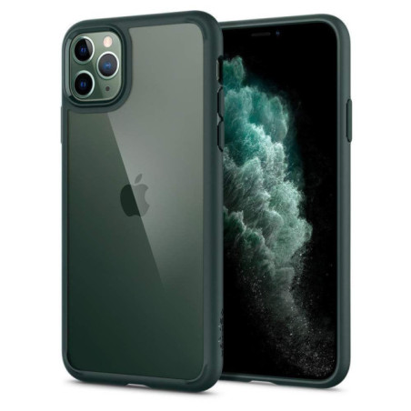 SPIGEN ULTRA HYBRID für APPLE IPHONE 11 PRO MIDNIGHT GREEN