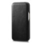 iCARER CURVED EDGE FOLIO ECHTLEDER schwarz für Apple iPhone 13 Pro