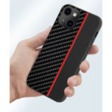 Back-Case CARBON RED STRIPE für Apple iPhone 13 Pro