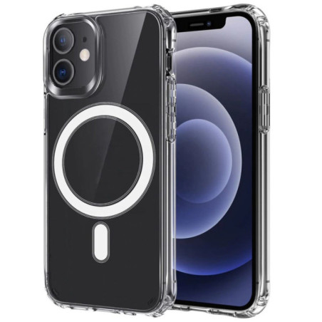 ALLDAY Jelly-Case MagSafe-Kompatibel transparent für Apple iPhone 13 Pro