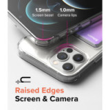 Ringke Fusion Card Case für Apple iPhone 12 / 12 Pro Card Wallet Documents Transparent