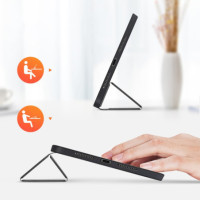DUX DUCIS Domo Tablet Cover with Multi-angle Stand and Smart Sleep Function schwarz für Apple iPad mini 2021