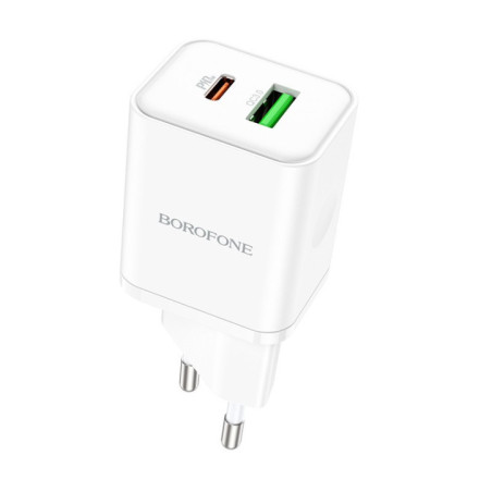 POWER-ADAPTER HOME USB-A / USB-C Borofone BN7 QC3.0 - 18W/20W