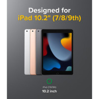 Ringke Fusion Plus armored cover case transparent für Apple iPad 10.2 (Versionen 2021/2020/2019)