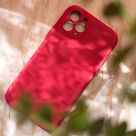 SILIKON-CASE magenta für Apple iPhone 13