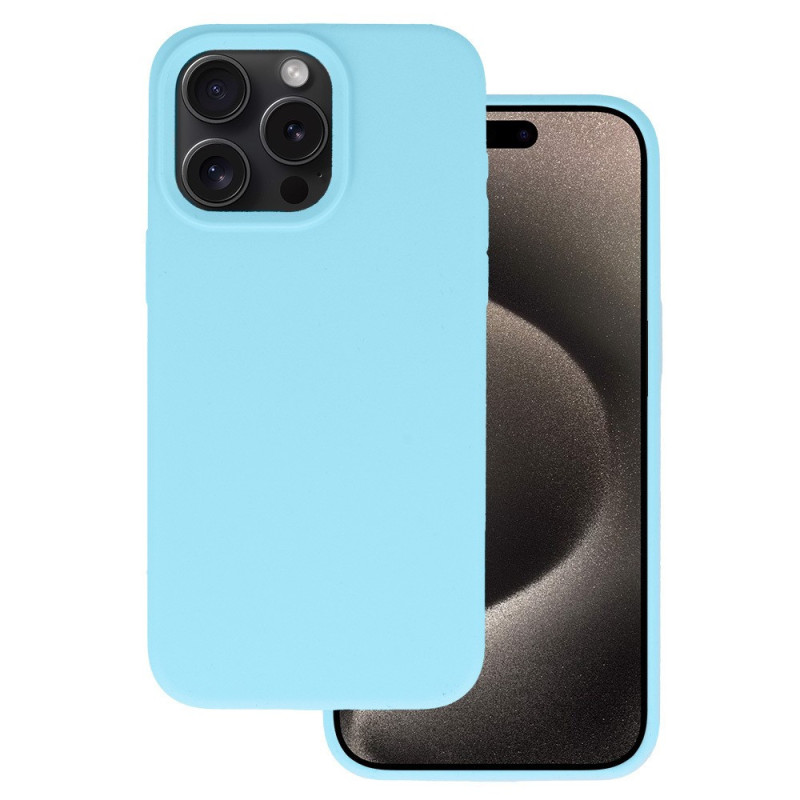 SILIKON-CASE light blue für Samsung Galaxy A15 4G/5G