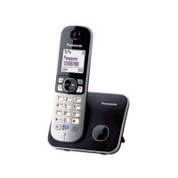 PANASONIC KX-TG6823GS schwarz - 3er-Set Schnurlostelefon mit Anrufbeantworter