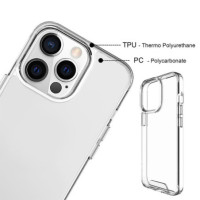 BACK-CASE CRYSTALCLEAR transparent für Apple iPhone 16 Plus