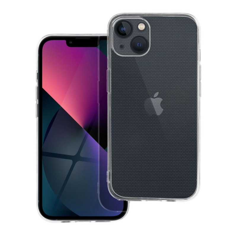 BACK-CASE 2mm transparent (mit Kameraschutz) für APPLE iPhone 13