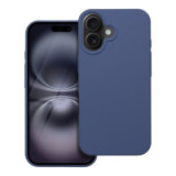 BACK-CASE Silikon navy für APPLE iPhone 16