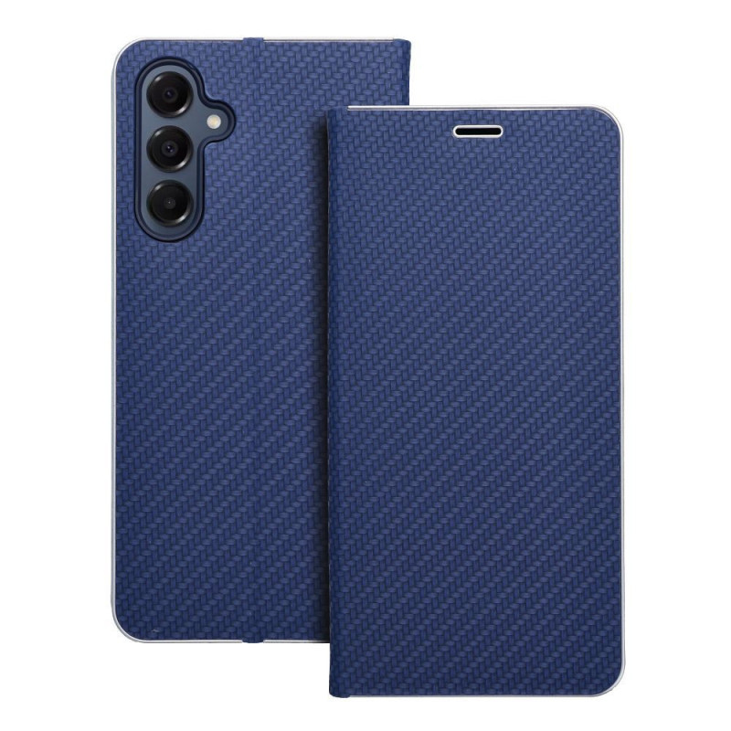 FLIPCASE LUNA Carbon blau für SAMSUNG Galaxy A16