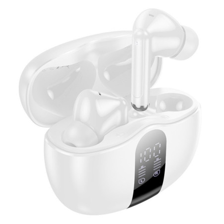 BOROFONE Bluetooth Stereo Headset (mit ANC+ENC) TWS FQ3 SOULMATE white