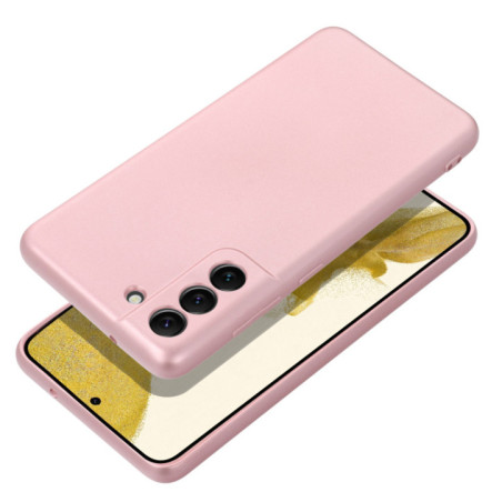 BACK-CASE METALLIC PINK für SAMSUNG Galaxy S24 FE
