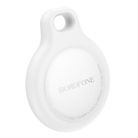 Borofone Locator Tag / Tracker white (Apple Find My network compatible)