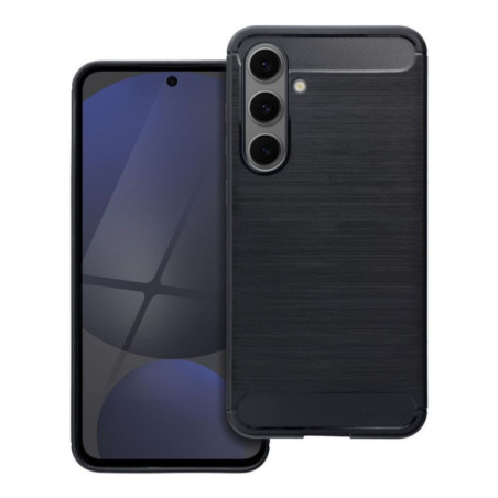 BACK-CASE Carbon schwarz für SAMSUNG Galaxy S24 FE
