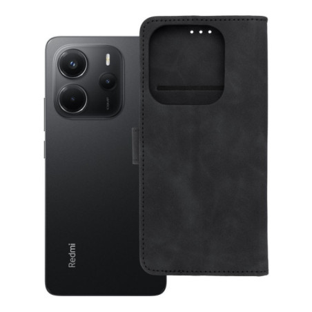 FLIPCASE VELVET schwarz für XIAOMI Redmi Note 14 4G/5G