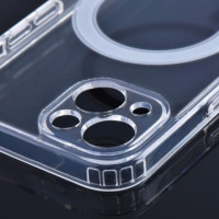 BACK-CASE transparent MagSafe-kompatibel mit Kamera-Schutz für SAMSUNG Galaxy A56
