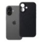 SILICONE MAG COVER case compatible with MagSafe for IPHONE 17 black