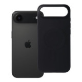 SILICONE MAG COVER (big hole) case compatible with MagSafe for IPHONE 17 Air black