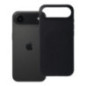 SILICONE MAG COVER (big hole) case compatible with MagSafe for IPHONE 17 Air black