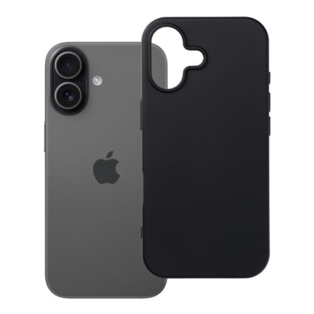 SILICONE case for IPHONE 17 black