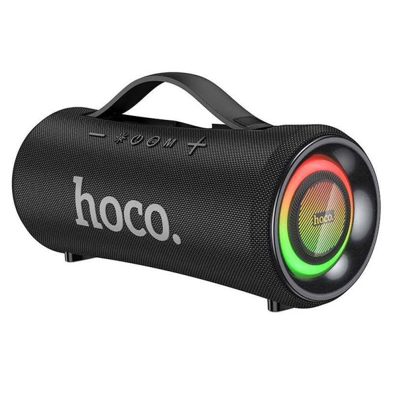 Bluetooth speaker LED 2 x 20W 4h Hoco HA10 black