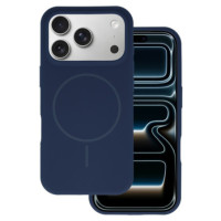 SILICONE MAG COVER (big hole) SLIM MagSafe-compatible Ring for APPLE iPhone 17 Pro Max blue