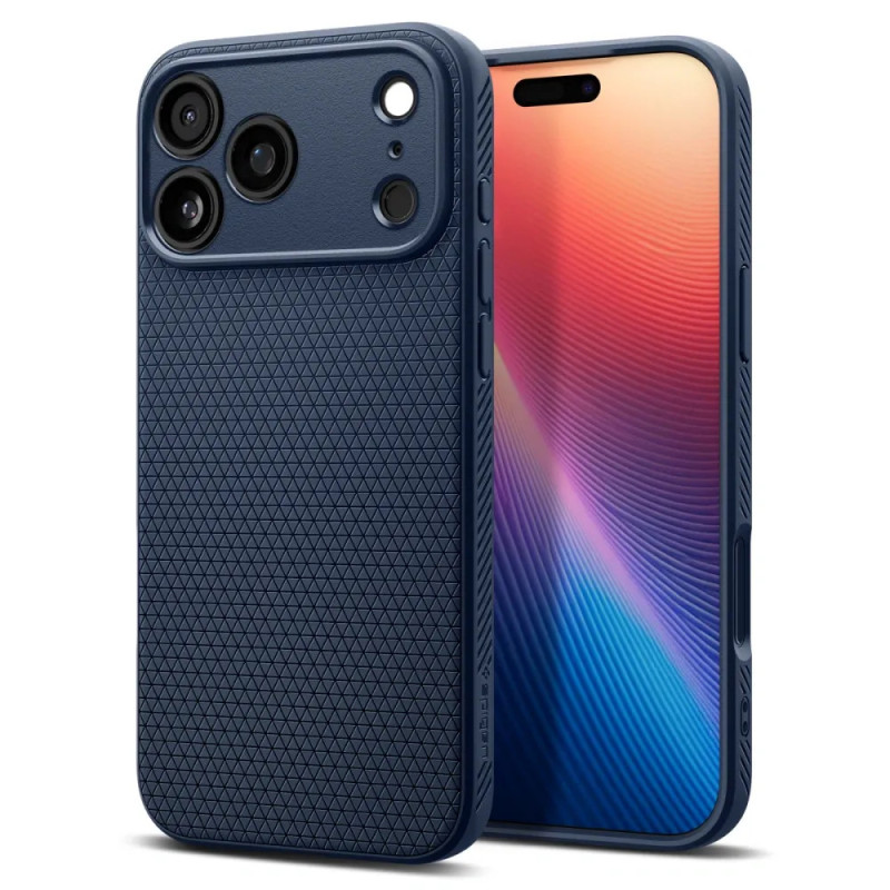 SPIGEN case LIQUID AIR for IPHONE 17 Pro Max navy blue