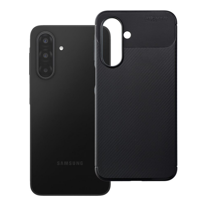 Case CARBON PREMIUM for SAMSUNG A17 black