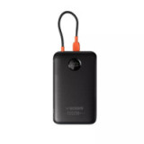 Powerbank 10000 mAh with built-in cable USB C QC3.0 PD 2A 22