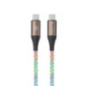 CABLE USB-C - USB-C 100cm Jellico Premium Braided B10 60W
