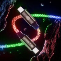 CABLE USB-C - USB-C 100cm Jellico Premium Braided B10 60W