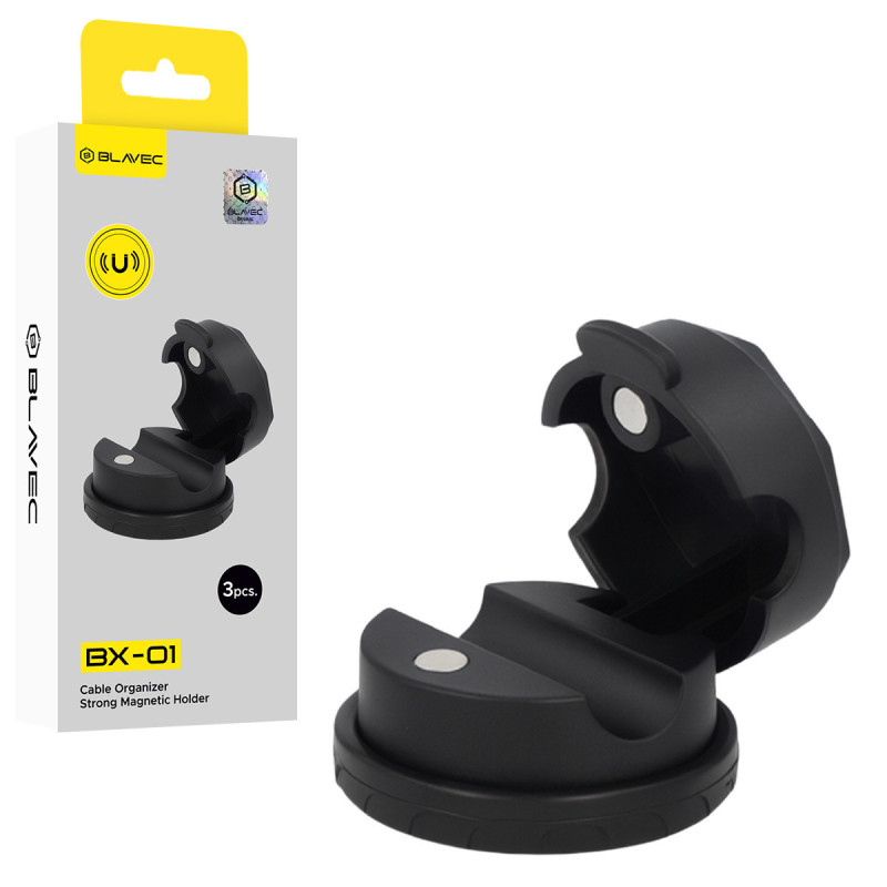Kabel-Clip magnetisch (Blavec / 3er Pack)