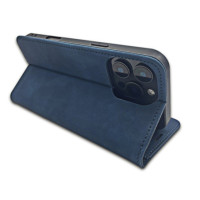 FLIPCASE SUEDE PRIME navyblau für Samsung Galaxy A36 / A37