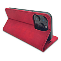 FLIPCASE SUEDE PRIME rot für Samsung Galaxy A36 / A37