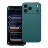 Case for iPhone 17 Pro Max / 18 Pro Max (low camera edge) Matt dark green