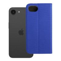 Flip case for iPhone 16e (SE 4 2025) Sensitive Book blue