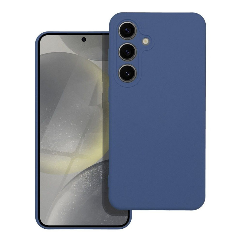 BACK-CASE Silikon navy für SAMSUNG Galaxy S24