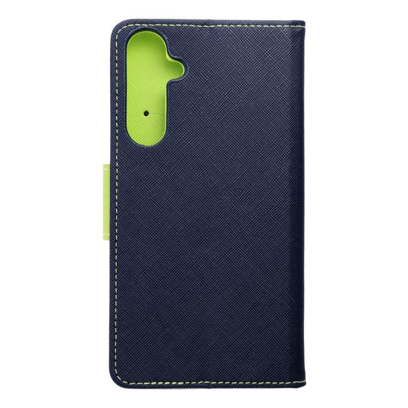 FLIPCASE FANCY DIARY navy/lime für SAMSUNG Galaxy A35 5G