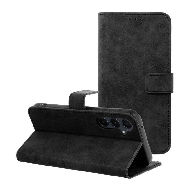 FLIPCASE VELVET schwarz für SAMSUNG Galaxy A55 5G