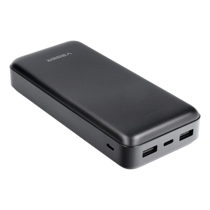 VEGER powerbank 20000 mAh 2A A20 (W2015) black