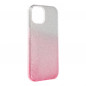 BACK-CASE SHINING GLITTER silver/pink für APPLE iPhone 14