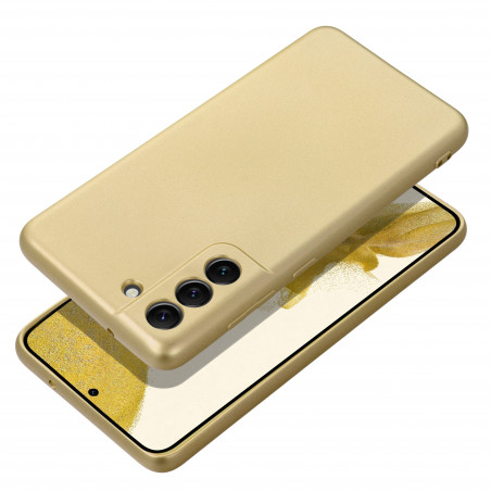 BACK-CASE METALLIC GOLD für APPLE iPhone 14