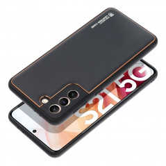 BACK-CASE LEATHER schwarz für SAMSUNG Galaxy A25 5G