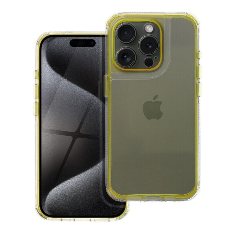 MATRIX CLEAR Case for IPHONE 14 yellow